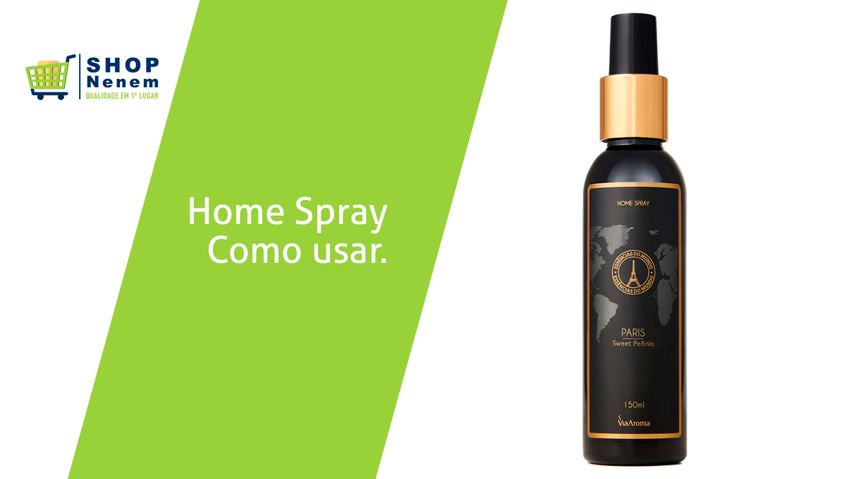 Home Spray como usar.