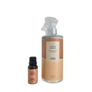 Kit Agua Perfumada Pessego Oriental - 500ML+Óleo Concentrado 20ml Pêssego Oriental Lenvie