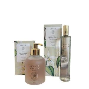 Kit Patchouli Vanilla Home Spray 100ml+Sabonete Liquido 200ml Lenvie