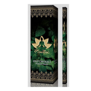 Kit 6 Incensos MasSac Patchouli, Óleos Essenciais e Ervas