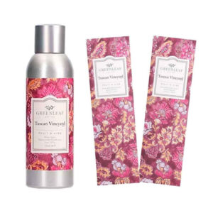 Spray Aromatizante+2 Saches Slim Greenleaf Tuscan Vineyard