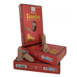 Kit 2 Incensos Cascata Massala Balaji Chandan Sândalo