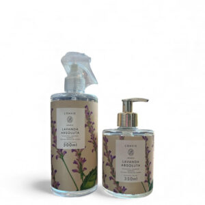Kit Água Perfumada Lavanda Absoluta 500ml+Sabonete Liquido 350ml Lenvie