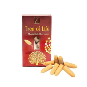 Kit 2 Incensos Balaji Cone Cascata Tree of Life