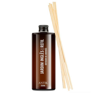 Kit Essência 15ML+Refil de Difusor 250ML+Jogo de Varetas Jardim Ingles Antik