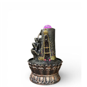 Fonte de Água Decorativa com Bola Giratória / Imagem de Nossa Senhora - pequena