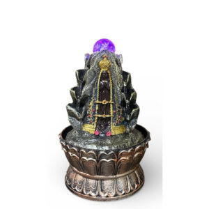 Fonte de Água Nossa Senhora Aparecida com Bola Giratória