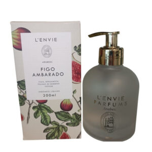 Sabonete Líquido 200 ml Figo Ambarado - Arabesc Lenvie