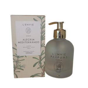 Sabonete Líquido Lenvie Alecrim Mediterrâneo 200ml – Requinte e Frescor.