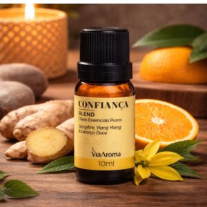 BLEND OLEOS ESSENCIAIS PUROS 10ML CONFIANCA