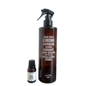 Kit Spray para Ambiente + Essencia - Limone e Verbena Antik
