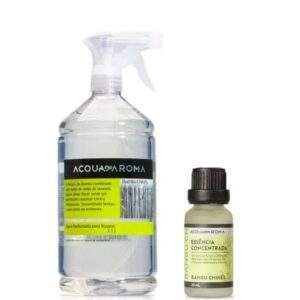 Kit Água Perfumada + Essência Bambu Chinês- Acqua Aroma