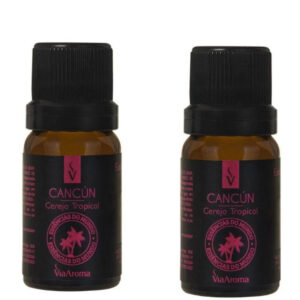 Kit de 2 Essência 10ml - CANCÚN (Cereja Tropical)  Via Aroma