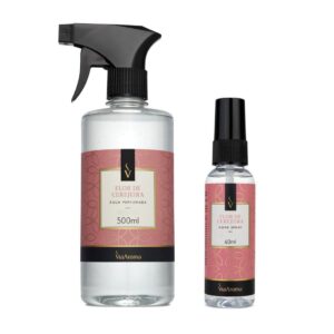 Kit Flor de Cerejeira – Água Perfumada 500ml + Home Spray 60ml - Via Aroma