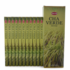 Kit c/ 12 Incensos Hem Chá Verde Duradouro 96 Varetas