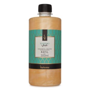 Refil 500ml Sabonete Líq. desod. Clássica Bamboo Fresh- Via Aroma