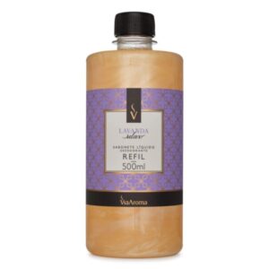 Refil 500ml Sabonete Líq. desod. Clássica Lavanda Relax - Via Aroma
