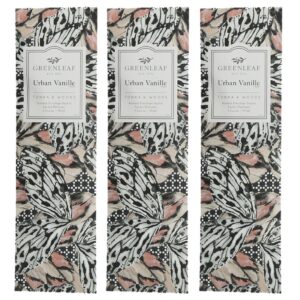 Kit c/ 3 Sachês Greenleaf Urban Vanille Slim