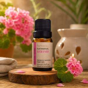Óleo Essencial 10ml - Gerânio - Via Aroma