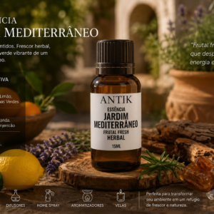 Essência Antik Jardim Mediterrâneo - 15ML