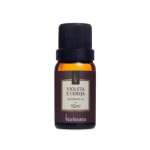Essência Via Aroma 10ml Clássica Violeta e Cereja