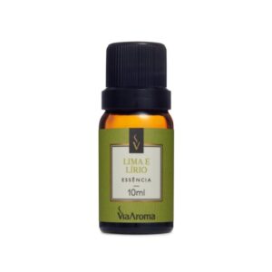 Essência Via Aroma 10ml Clássica Lima e Lírio