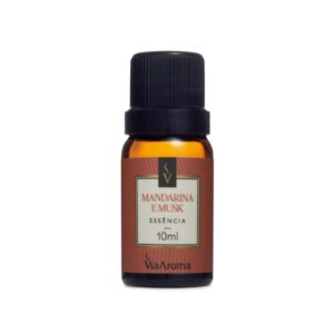 Essência Via Aroma 10ml Clássica Mandarina e Musk