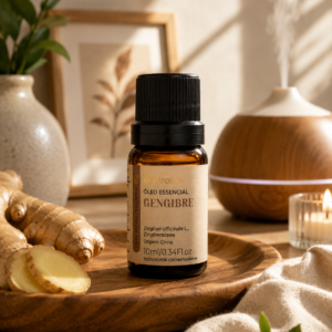 Óleo Essencial 10ml Gengibre Puro Via Aroma