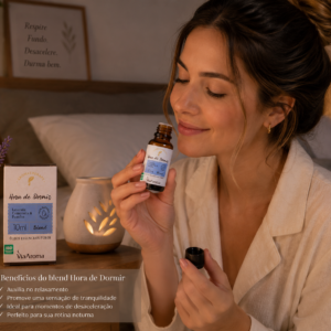 Blend de Óleos Essenciais Hora de Dormir Via Aroma - 10ml