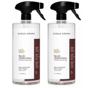 Kit c/ 2 Águas Perfumadas para Roupa 1L Figo do Mediterrâneo