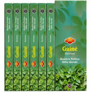 Kit com 6 Incensos Guiné – Energia, Proteção e Tradição