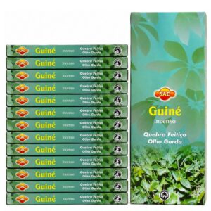 Kit com 12 Incensos Guiné – Energia, Proteção e Tradição