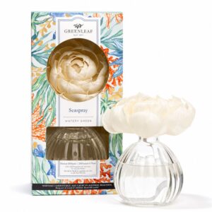 Difusor aromatizador para ambiente Flower Diffuser Greenleaf Seaspray - 240ml