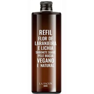 Sabonete Natural Flor De Laranjeira E Lichia - 500ml - La Façon
