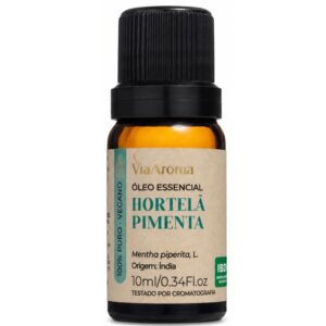 Óleo Essencial Hortelã Pimenta (Menta Piperita) Via Aroma 10ml
