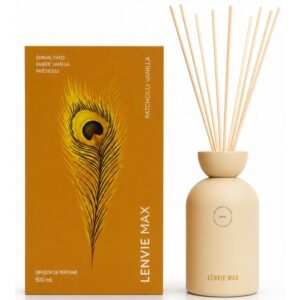 Difusor de Perfume Patchouli Vanilla - Lenvie MAX 500ml