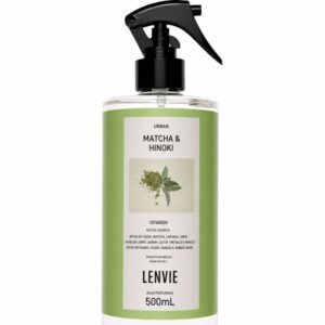 Água Perfumada Matcha & Hinoki - Urban - 500ML - Lenvie