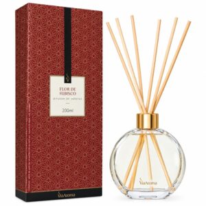 Difusor de Varetas Flor de Hibisco - Via Aroma - 200ml