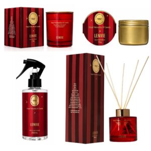 Combo Especial de Natal Maçã Vermelha & Canela Lenvie Parfums