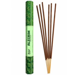 Incenso Balaji Alecrim para Jardim - 40cm - com 12 Varetas