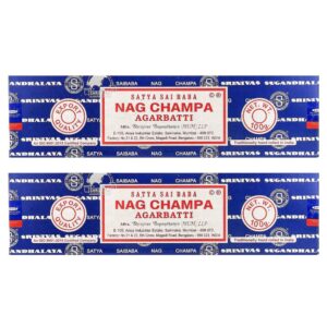 Kit c/ 2 Incensos Satya Sai Baba - Nag Champa - 15g