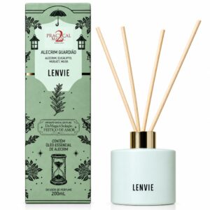 Difusor de Perfume Alecrim Guardião 200ml - Edição Especial Da Magia à Sedução 2 - Lenvie