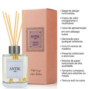 Difusor de Aromas Jardim Inglês - 250ml Antik