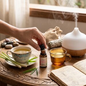 Óleo Essencial Capim Cidreira Via Aroma - 10ml