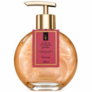Sabonete Líquido Desodorante Flor de Cerejeira Via Aroma - 200ml