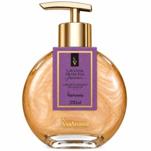 Sabonete Líquido Desodorante Lavanda Francesa Via Aroma - 200ml